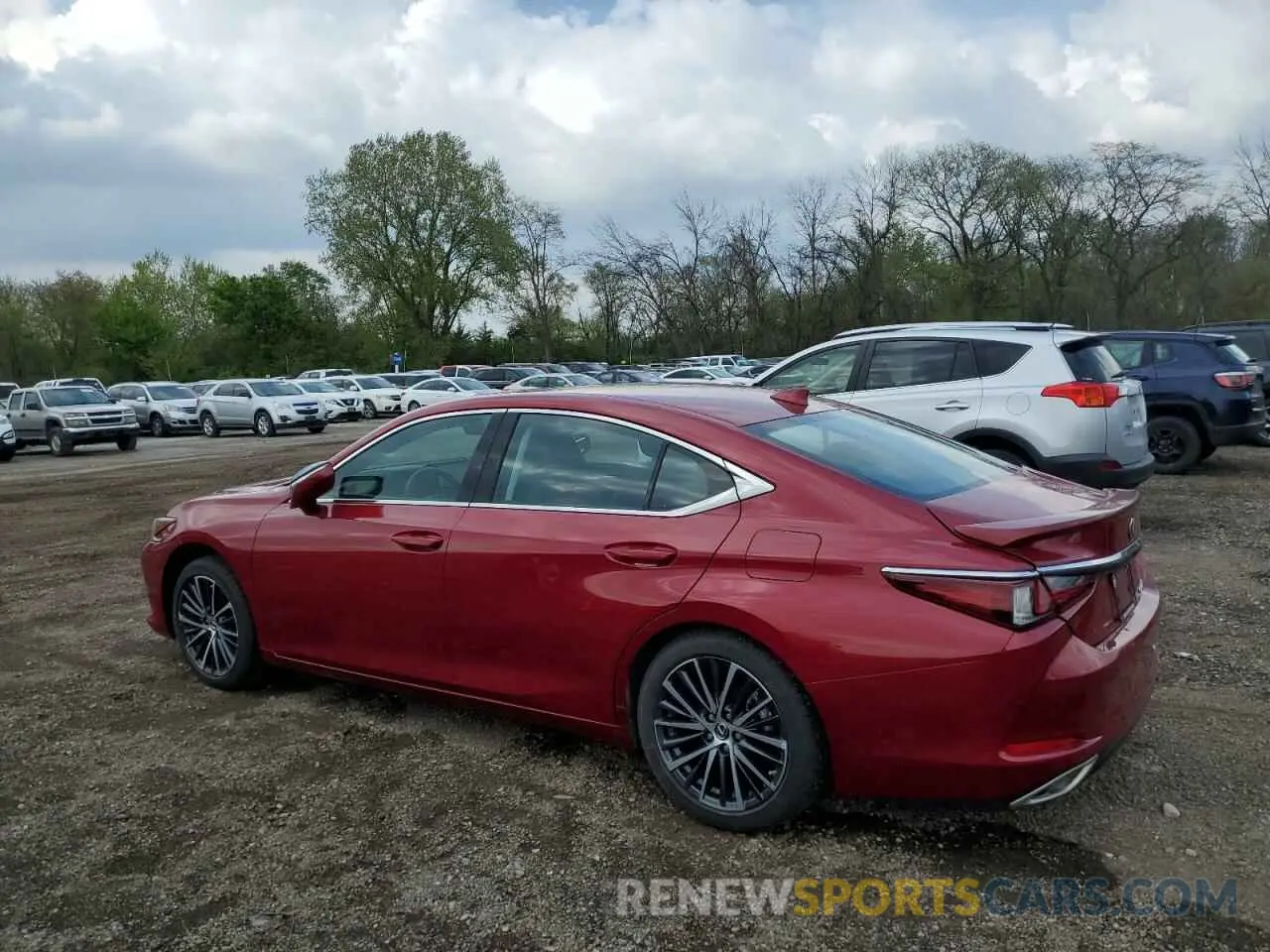 2 Фотография поврежденного автомобиля 58ADZ1B12RU175072 LEXUS ES350 2024