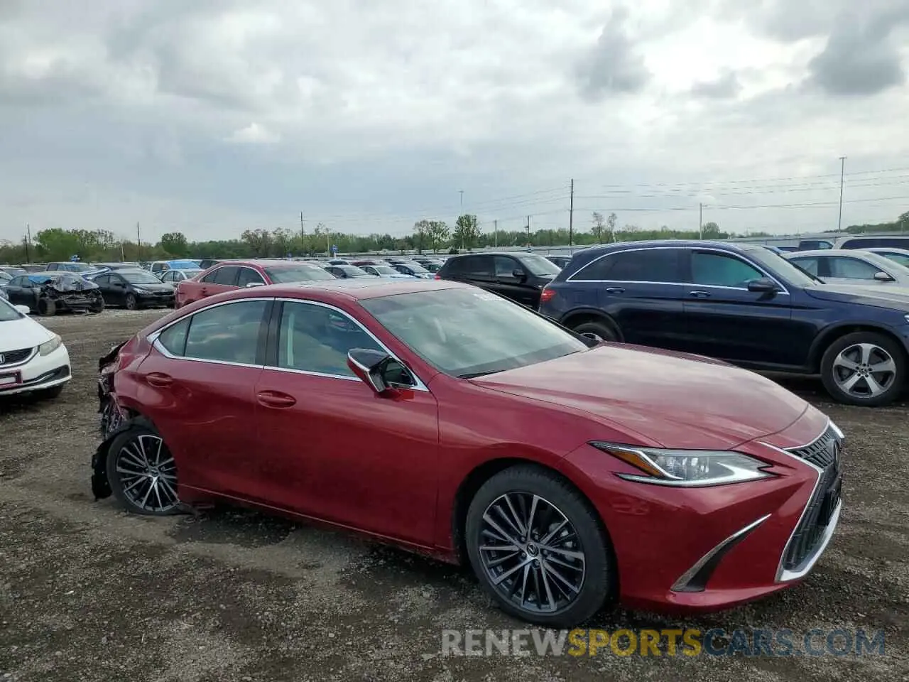 4 Фотография поврежденного автомобиля 58ADZ1B12RU175072 LEXUS ES350 2024