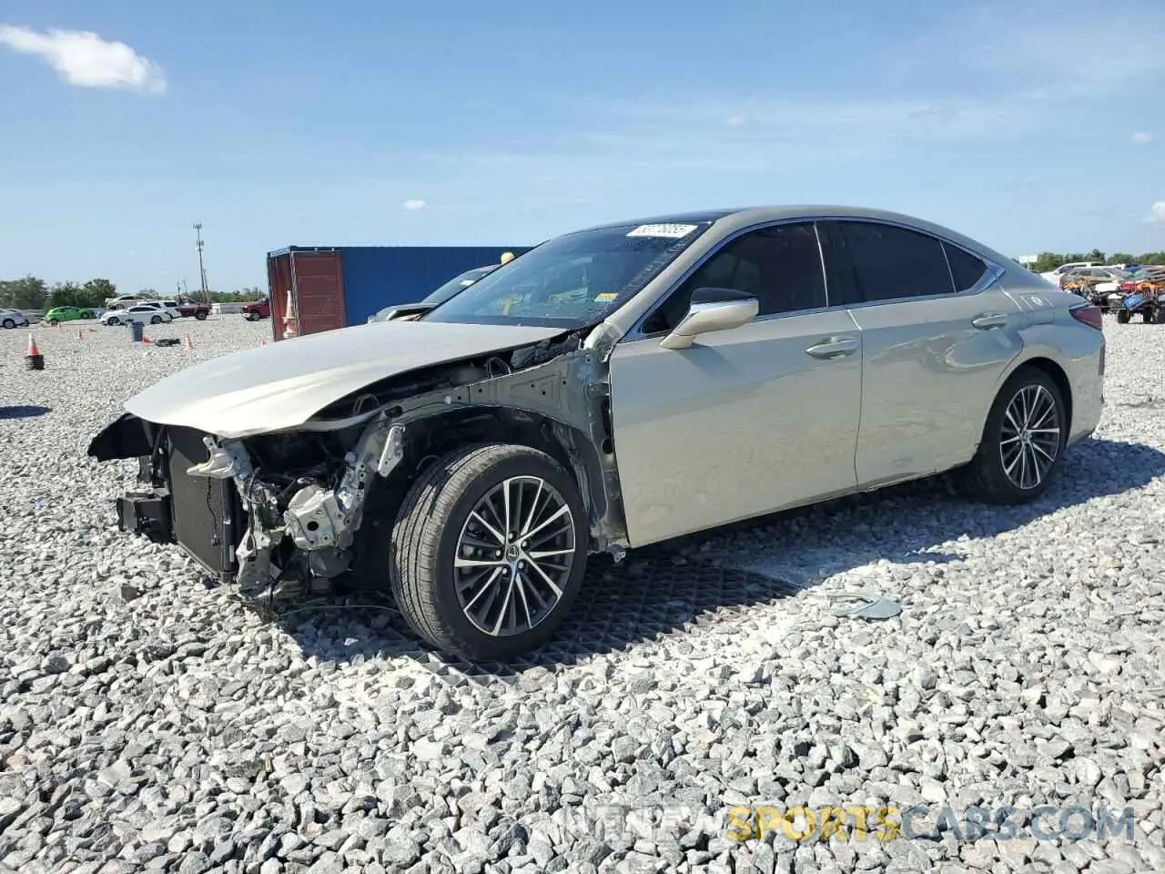 1 Photograph of a damaged car 58ADZ1B12RU177372 LEXUS ES350 2024
