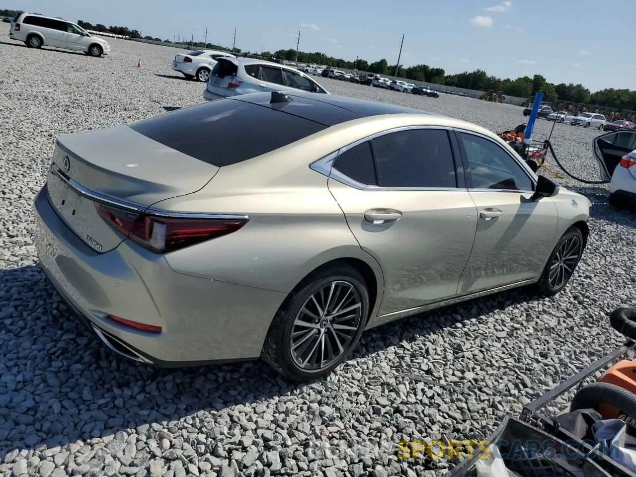 3 Photograph of a damaged car 58ADZ1B12RU177372 LEXUS ES350 2024
