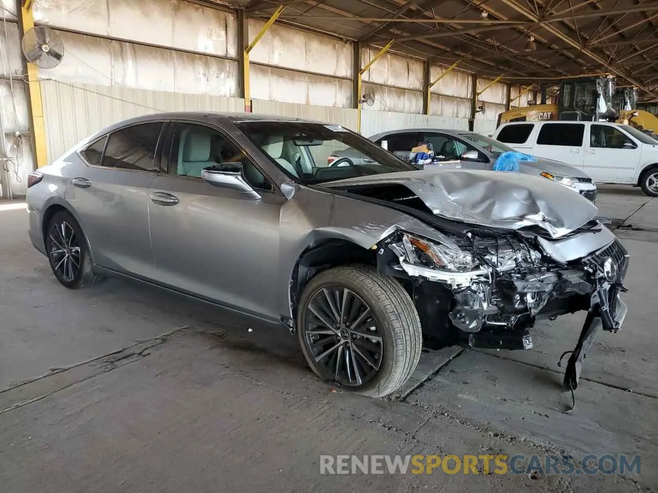 4 Photograph of a damaged car 58ADZ1B13RU161116 LEXUS ES350 2024