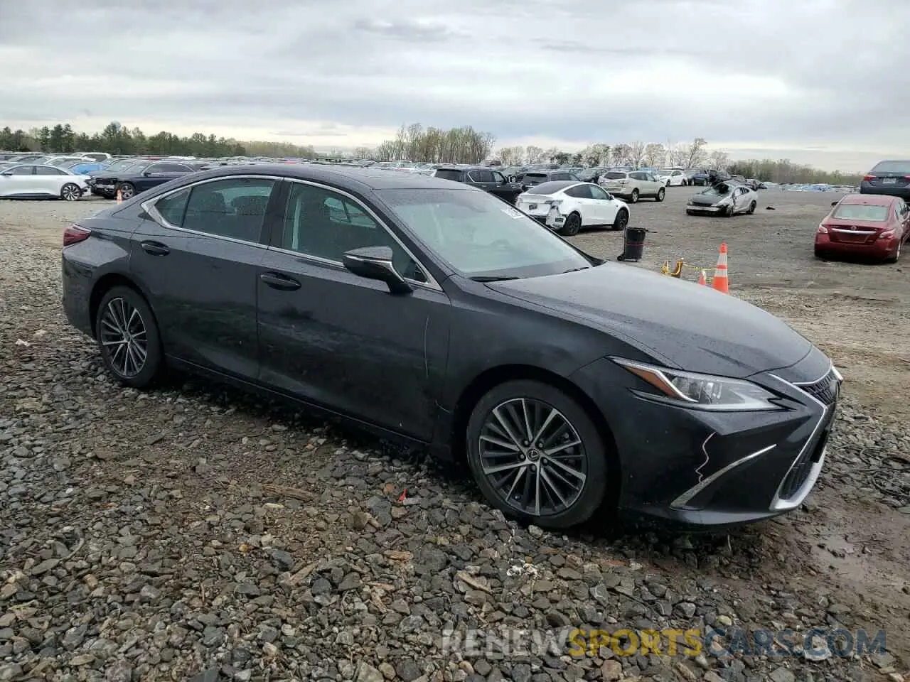 4 Фотография поврежденного автомобиля 58ADZ1B17RU180199 LEXUS ES350 2024