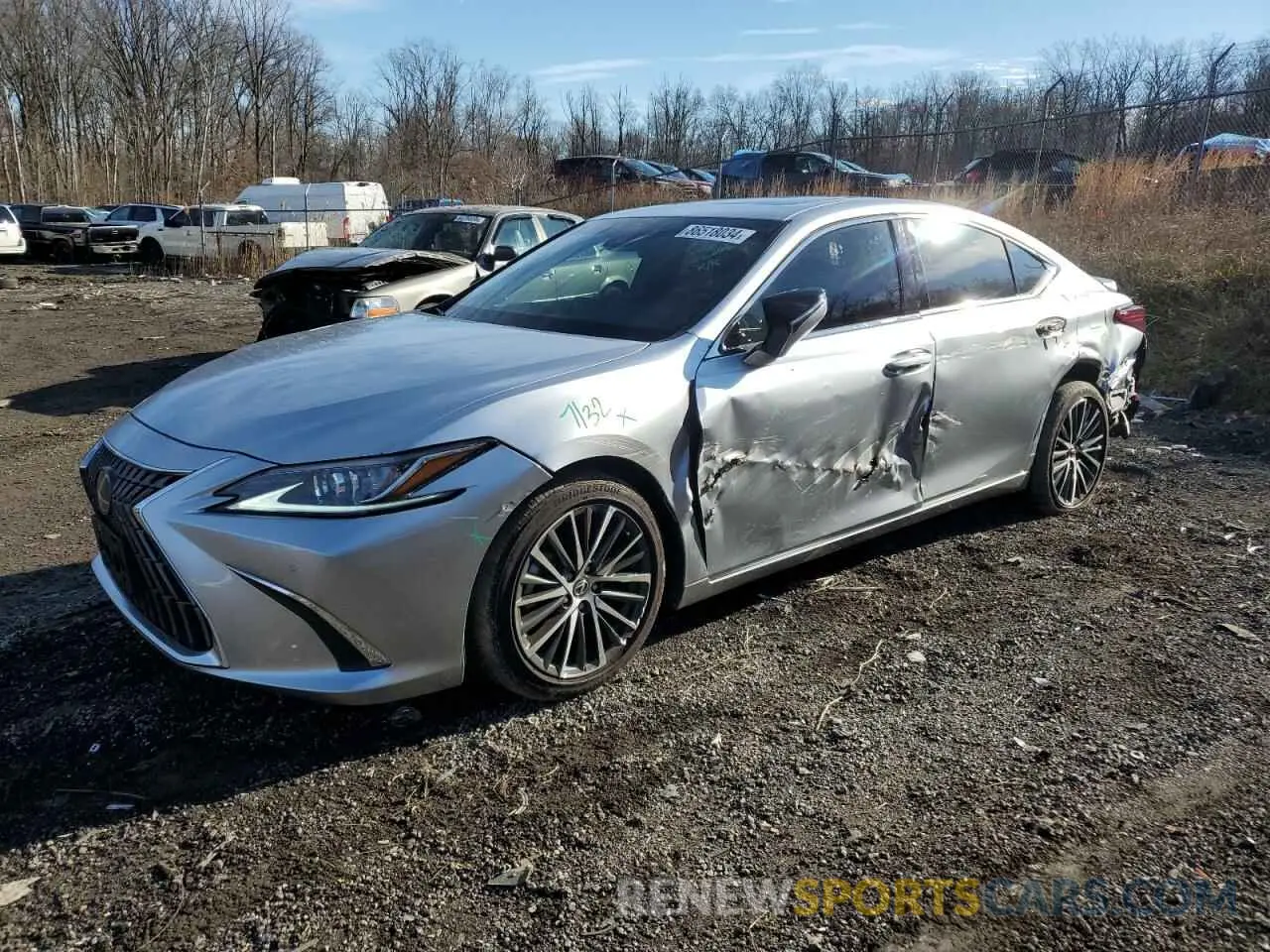 1 Фотография поврежденного автомобиля 58ADZ1B18RU164884 LEXUS ES350 2024