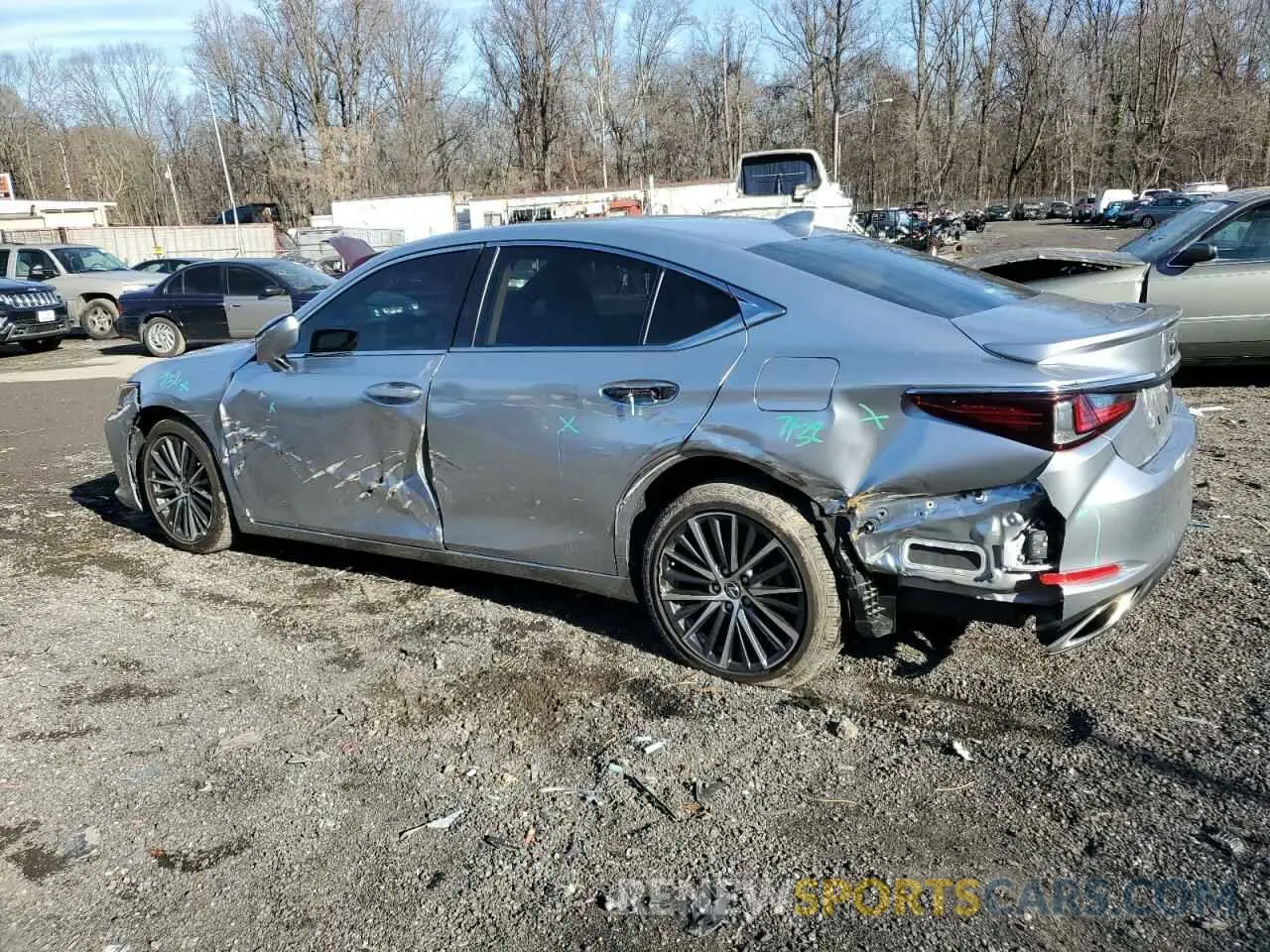 2 Фотография поврежденного автомобиля 58ADZ1B18RU164884 LEXUS ES350 2024