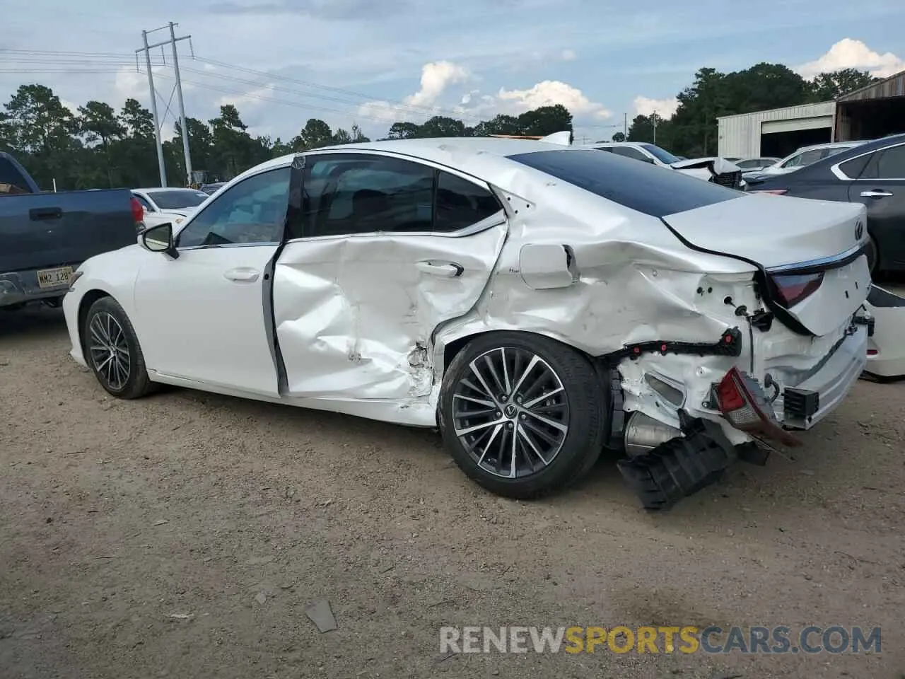 2 Photograph of a damaged car 58ADZ1B18RU172791 LEXUS ES350 2024