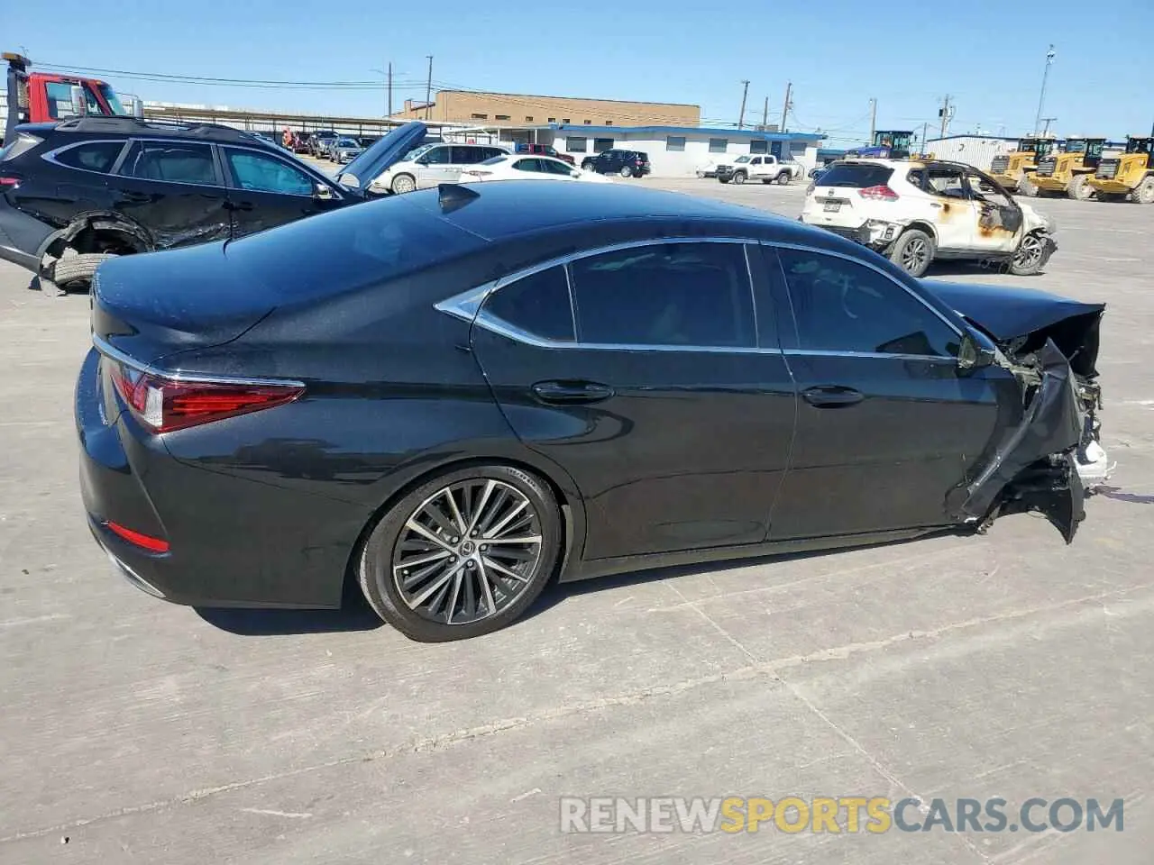 3 Photograph of a damaged car 58ADZ1B1XRU172999 LEXUS ES350 2024