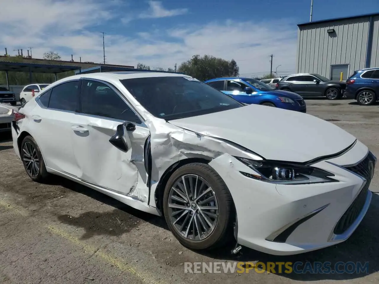 4 Фотография поврежденного автомобиля 58ADZ1B1XRU183940 LEXUS ES350 2024