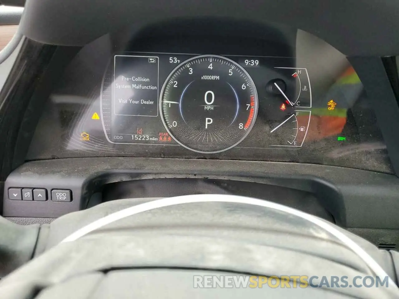 9 Фотография поврежденного автомобиля 58AEZ1B1XRU182162 LEXUS ES350 2024