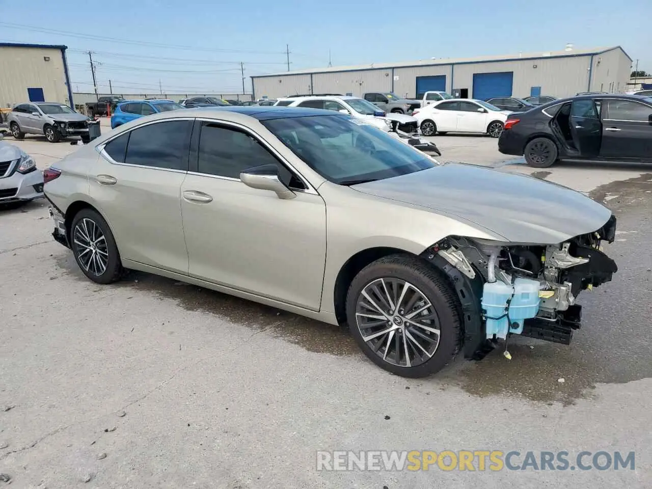 4 Фотография поврежденного автомобиля 58ADZ1B17SU186638 LEXUS ES350 2025