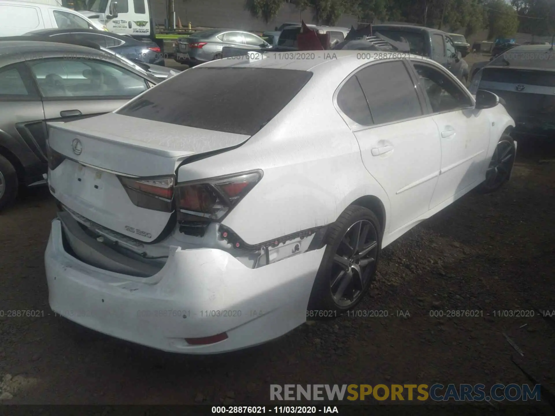 4 Photograph of a damaged car JTHEZ1BL5LA020539 LEXUS GS 2020