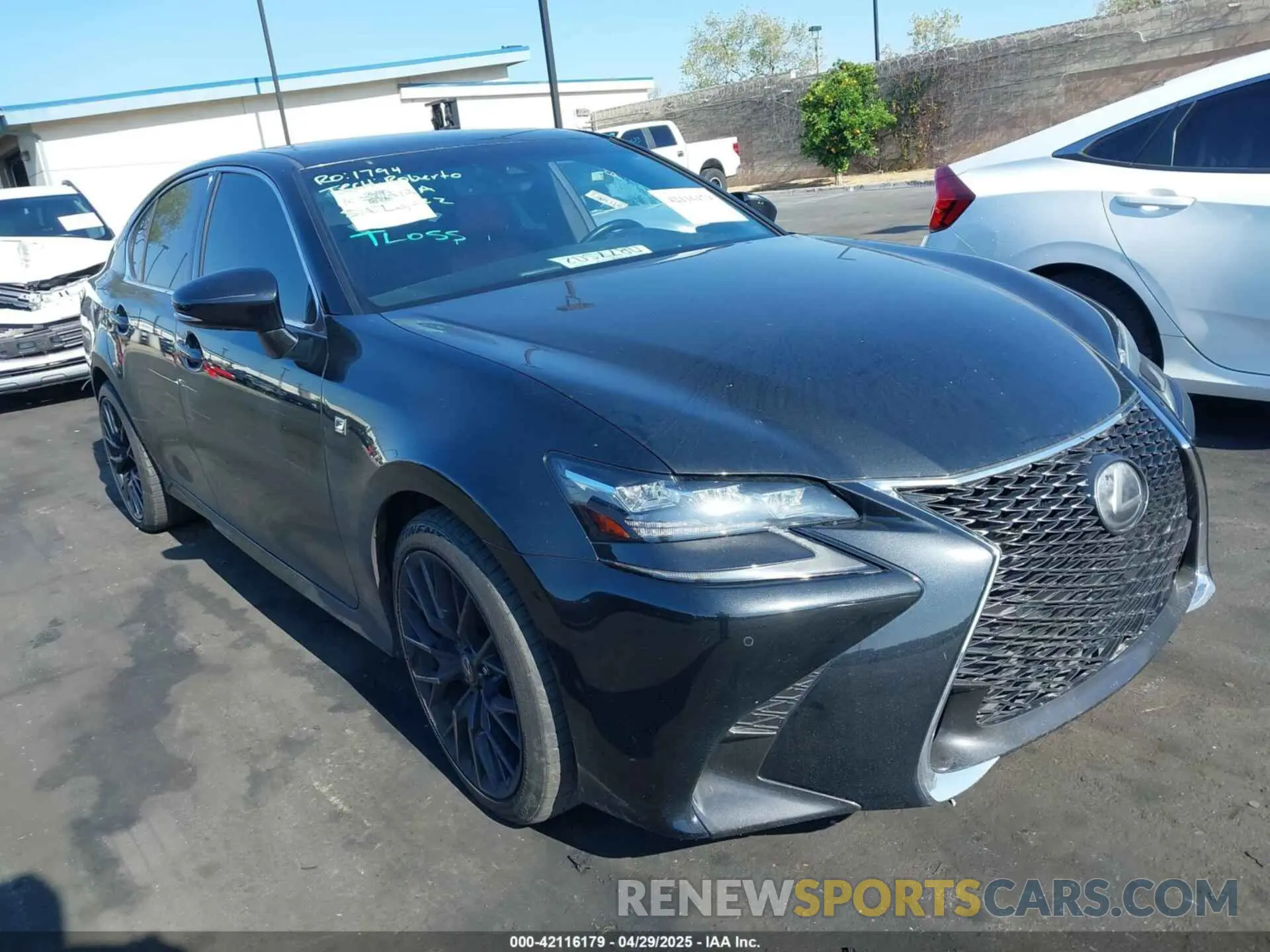 1 Photograph of a damaged car JTHBZ1BL0KA017002 LEXUS GS 350 2019