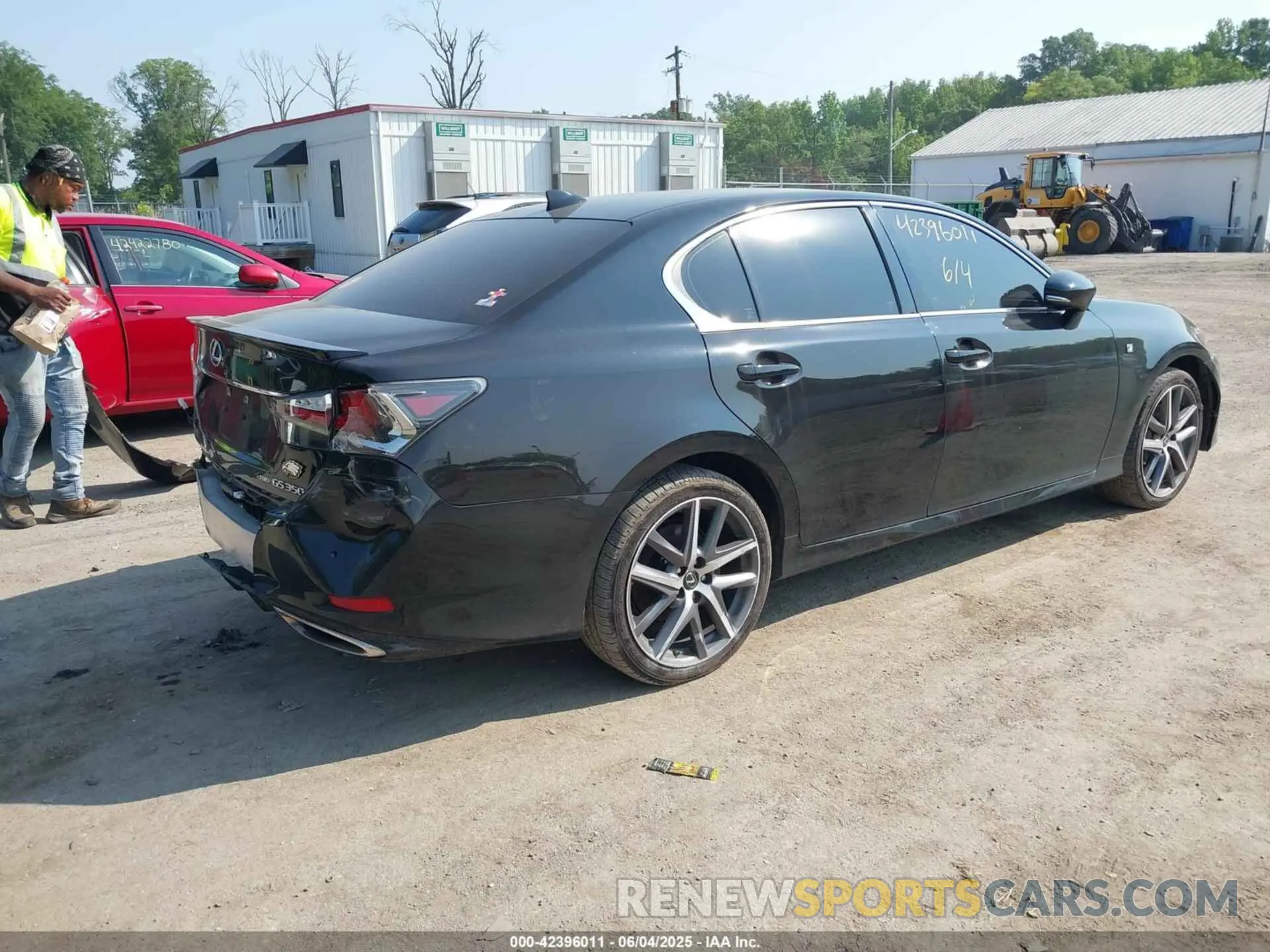 4 Фотография поврежденного автомобиля JTHCZ1BL3KA011179 LEXUS GS 350 2019