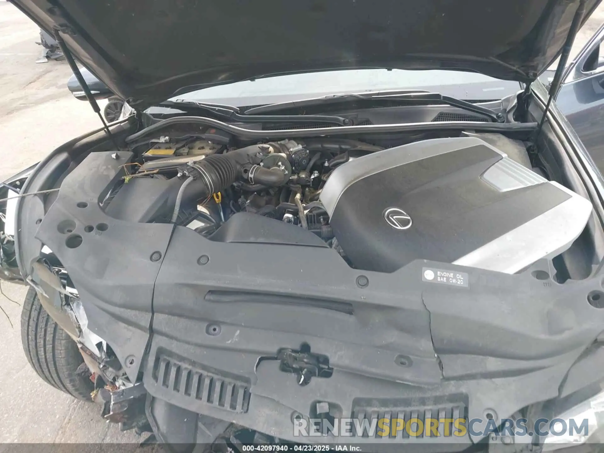 10 Фотография поврежденного автомобиля JTHEZ1CL8LA012496 LEXUS GS 350 2020