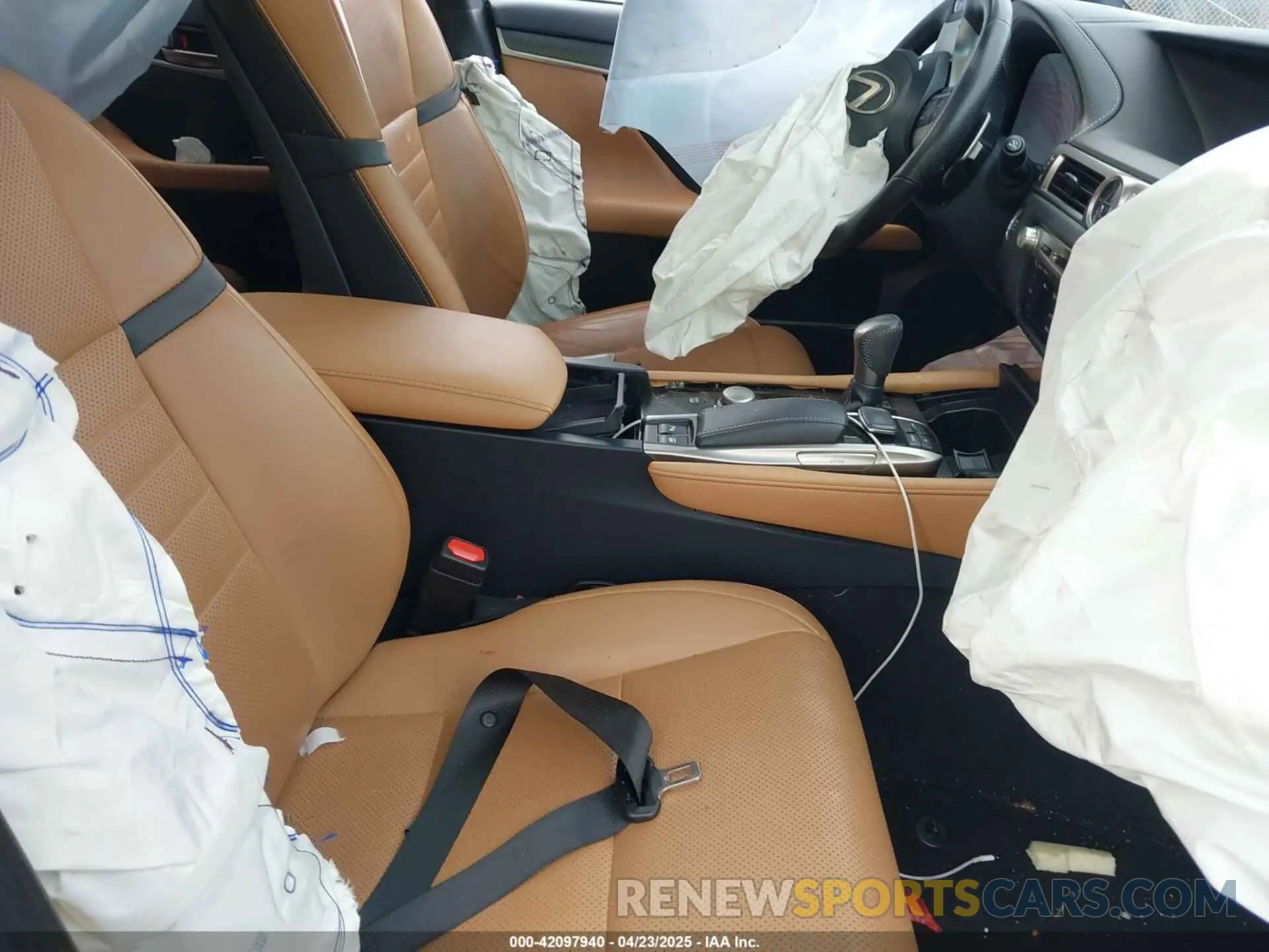 5 Фотография поврежденного автомобиля JTHEZ1CL8LA012496 LEXUS GS 350 2020