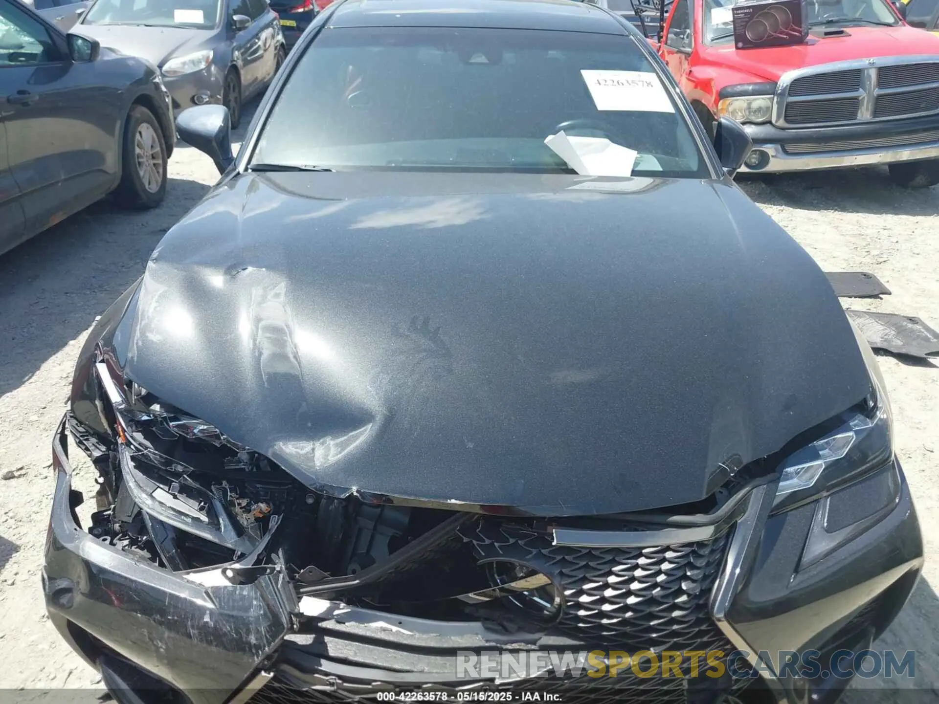 12 Photograph of a damaged car JTHBP1BL6KA003000 LEXUS GS F 2019