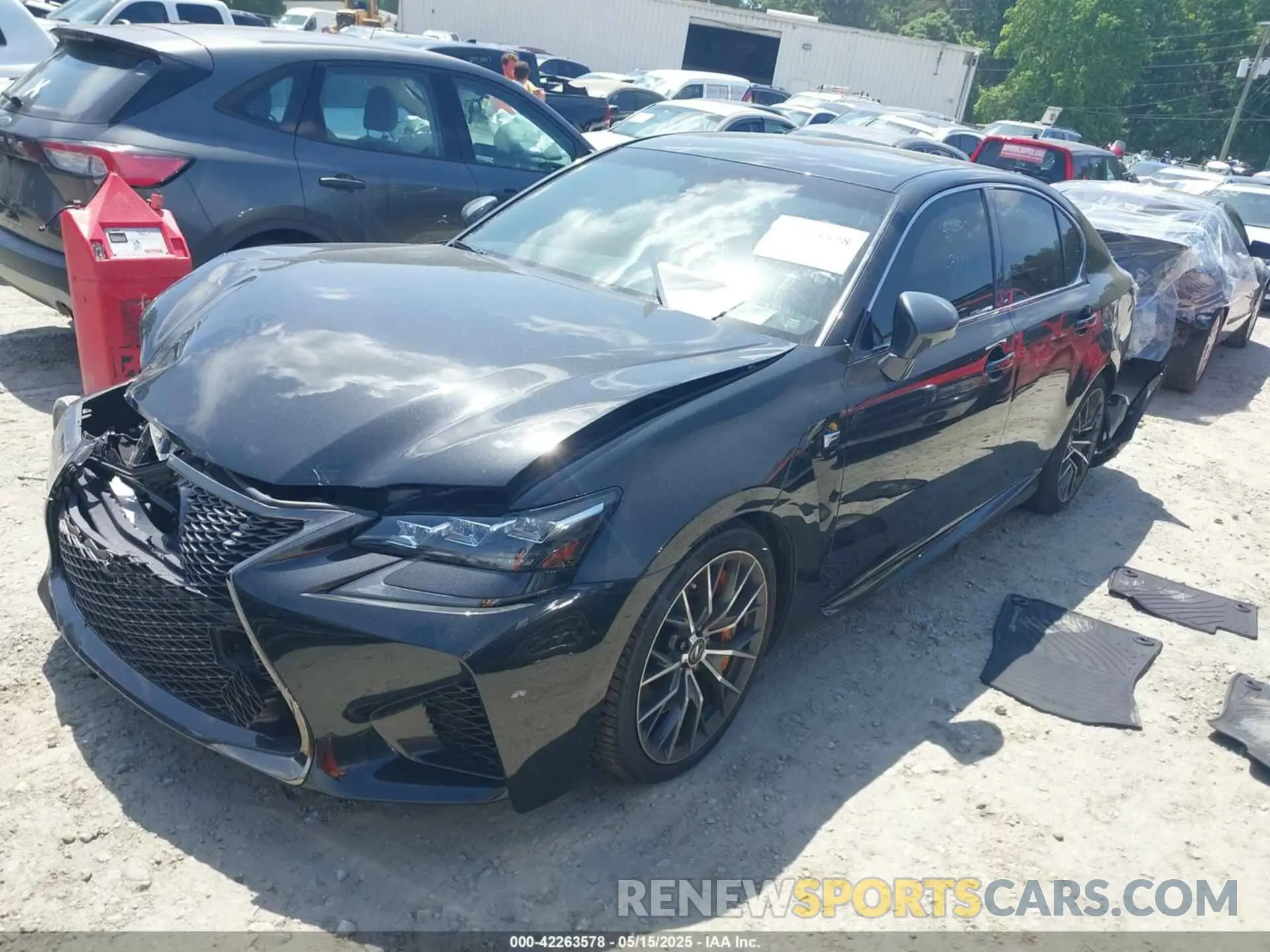 2 Photograph of a damaged car JTHBP1BL6KA003000 LEXUS GS F 2019