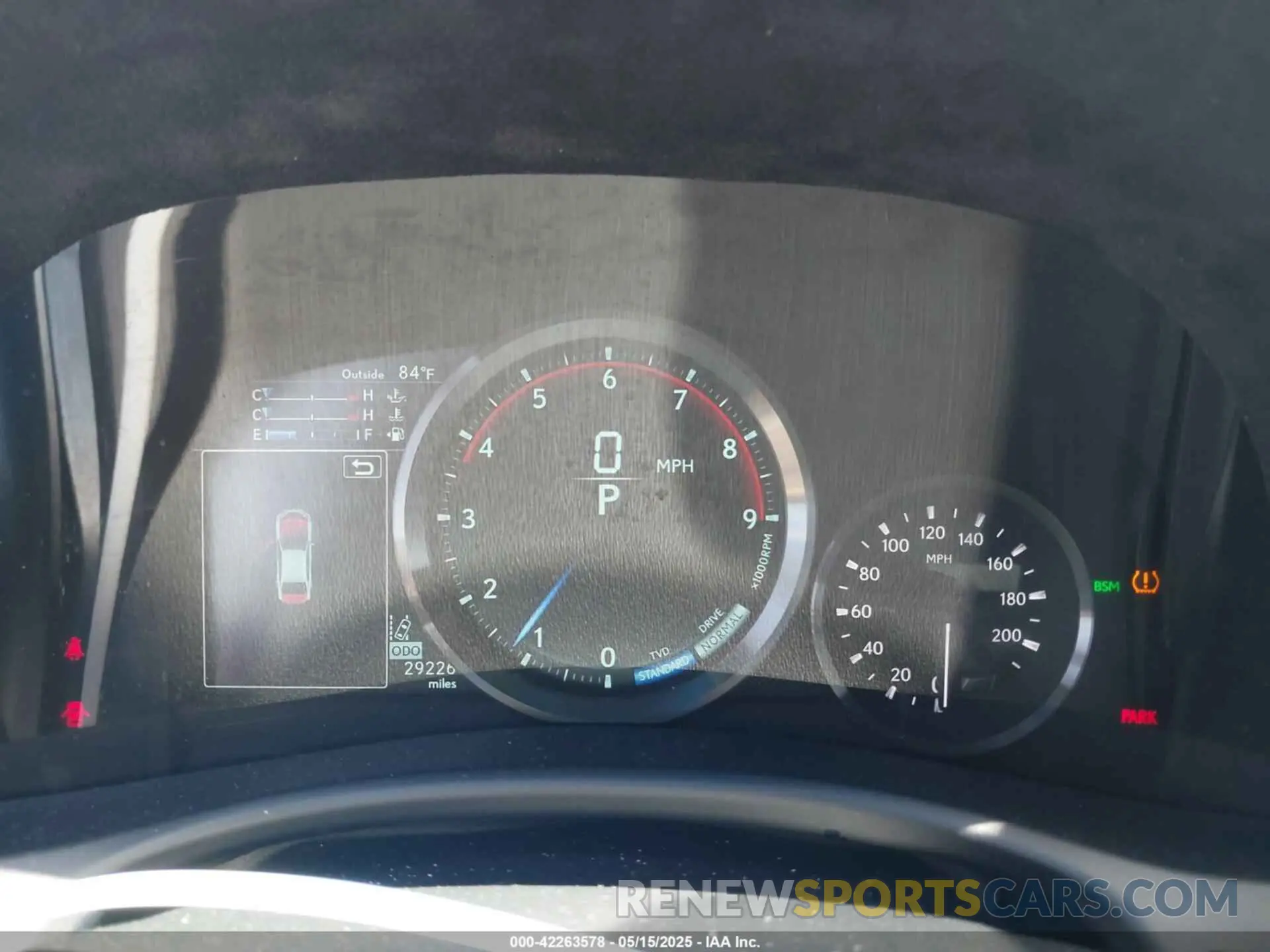 7 Photograph of a damaged car JTHBP1BL6KA003000 LEXUS GS F 2019