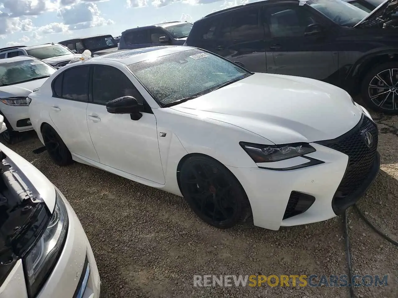 4 Photograph of a damaged car JTHBP1BL5LA003099 LEXUS GS-F 2020