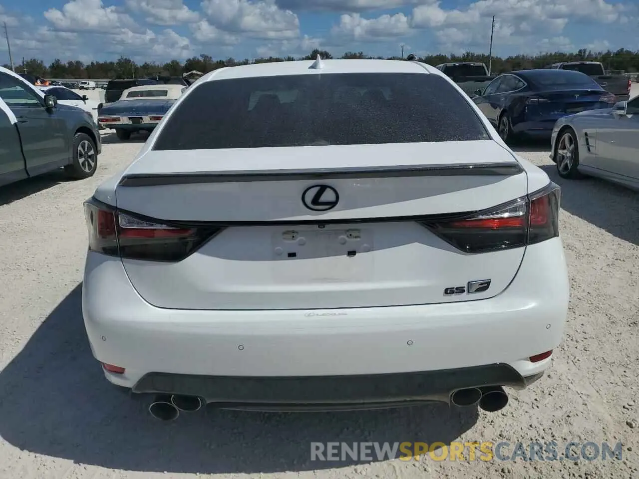 6 Photograph of a damaged car JTHBP1BL5LA003099 LEXUS GS-F 2020