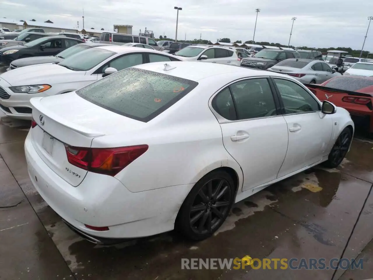3 Photograph of a damaged car JTHBE1BL5D5005614 LEXUS GS350 2013