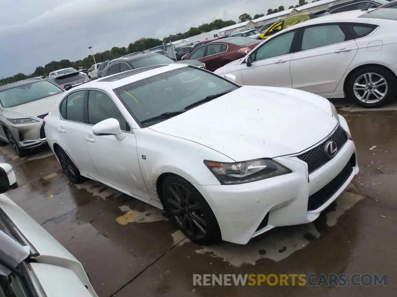 4 Photograph of a damaged car JTHBE1BL5D5005614 LEXUS GS350 2013