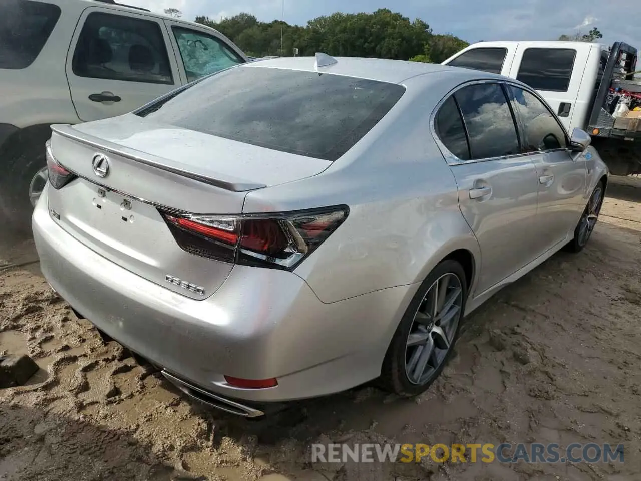 3 Photograph of a damaged car JTHBZ1BL5KA018999 LEXUS GS350 2019