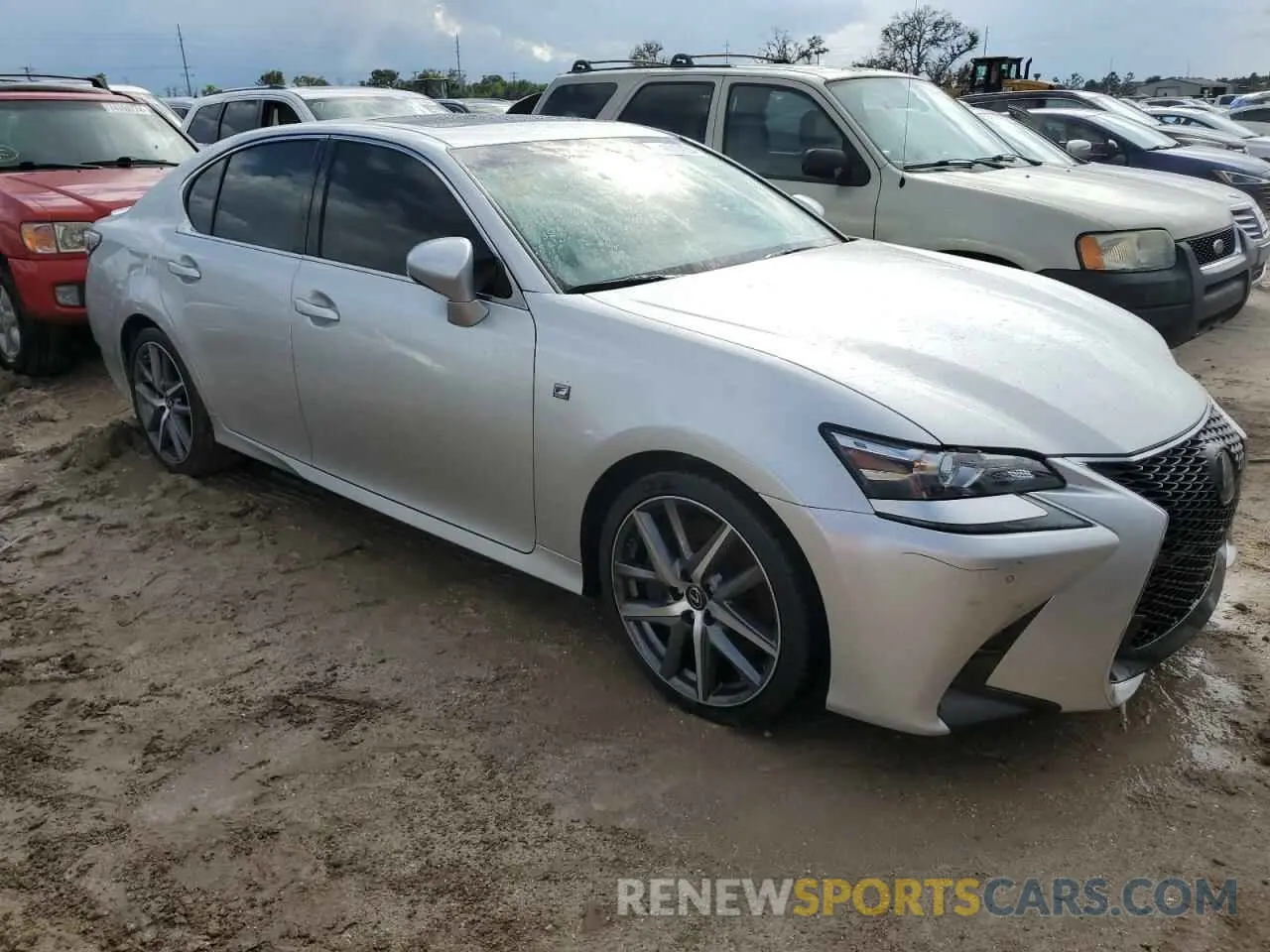 4 Photograph of a damaged car JTHBZ1BL5KA018999 LEXUS GS350 2019