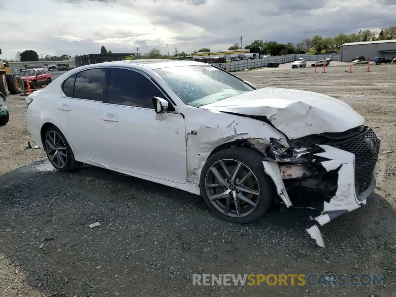 4 Photograph of a damaged car JTHBZ1BL7KA017742 LEXUS GS350 2019