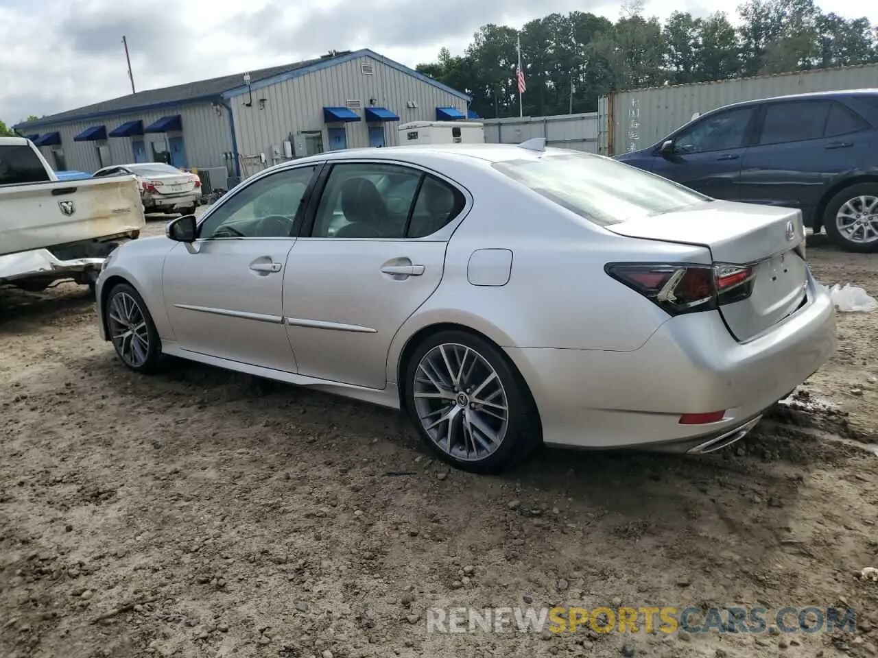 2 Photograph of a damaged car JTHBZ1BLXKA018514 LEXUS GS350 2019