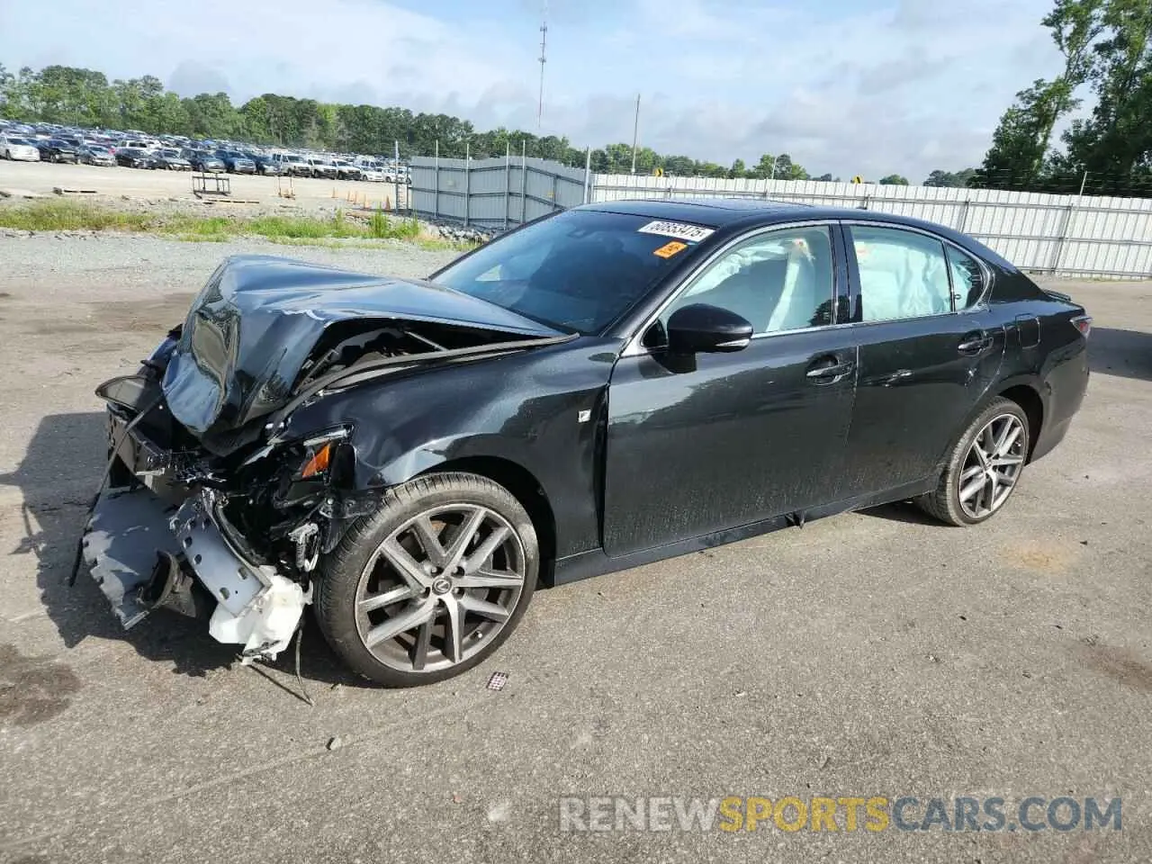 1 Photograph of a damaged car JTHCZ1BL3KA011831 LEXUS GS350 2019