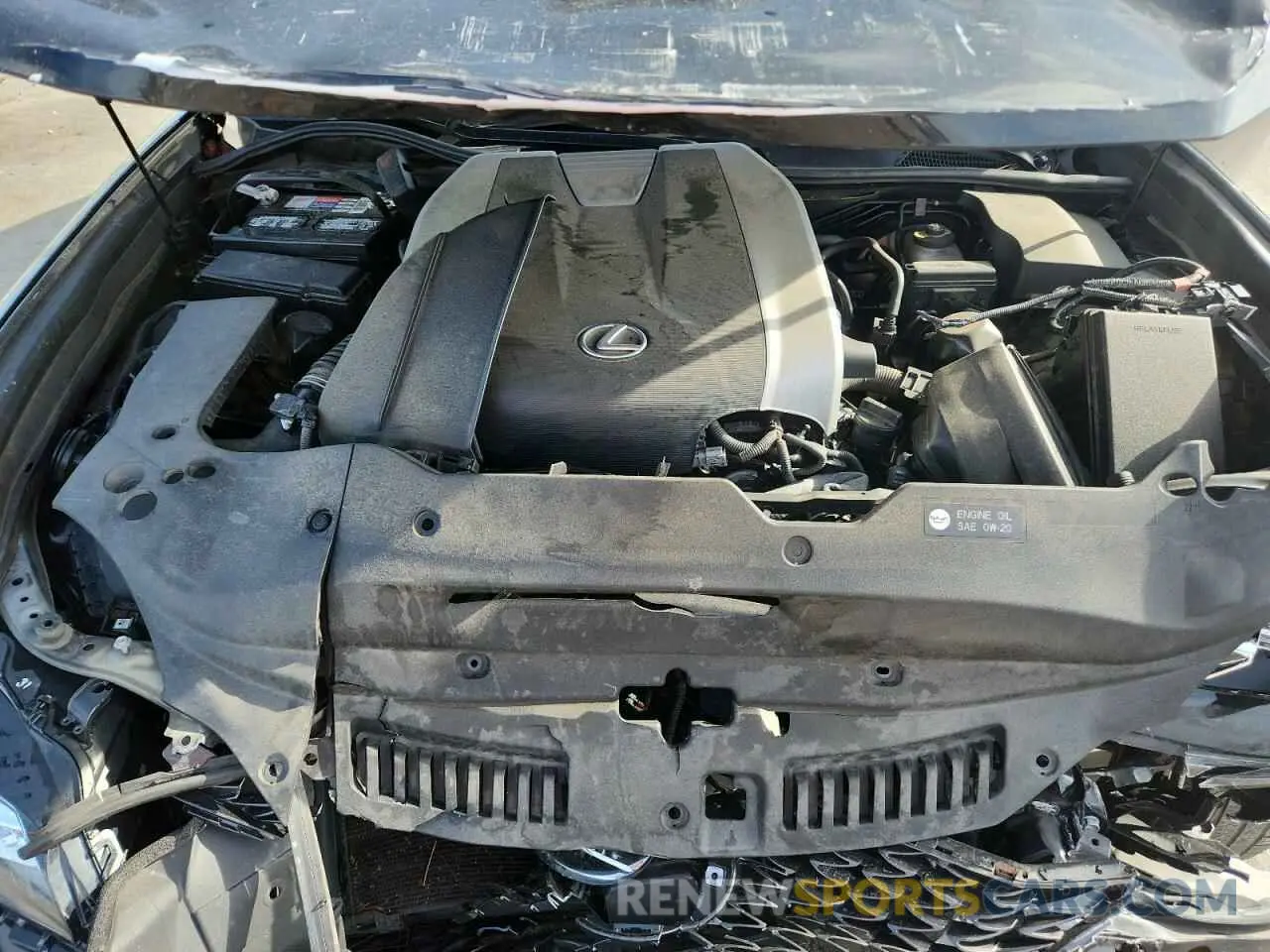 11 Photograph of a damaged car JTHCZ1BL3KA011831 LEXUS GS350 2019