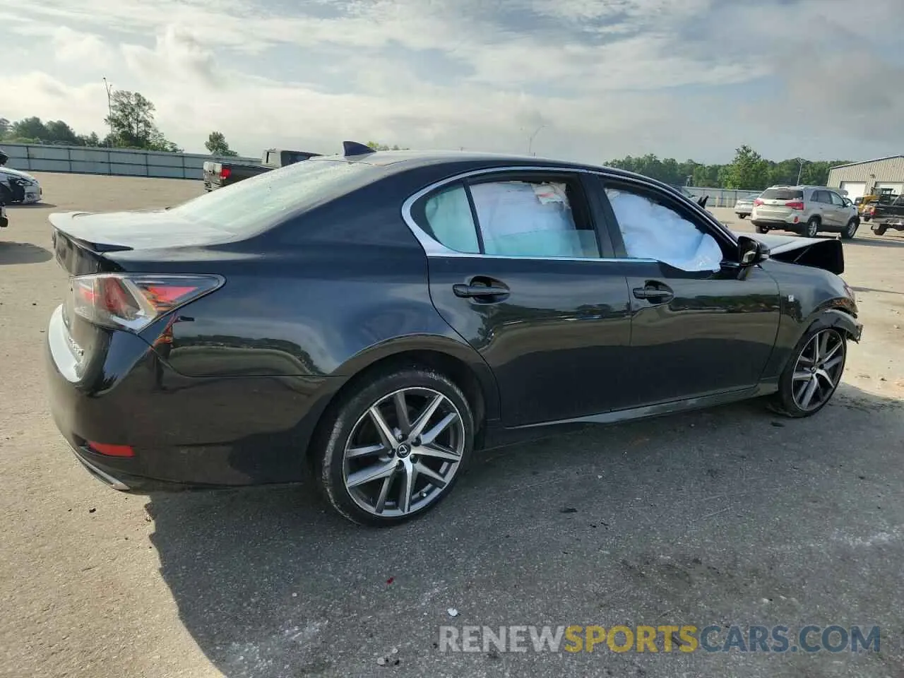 3 Photograph of a damaged car JTHCZ1BL3KA011831 LEXUS GS350 2019