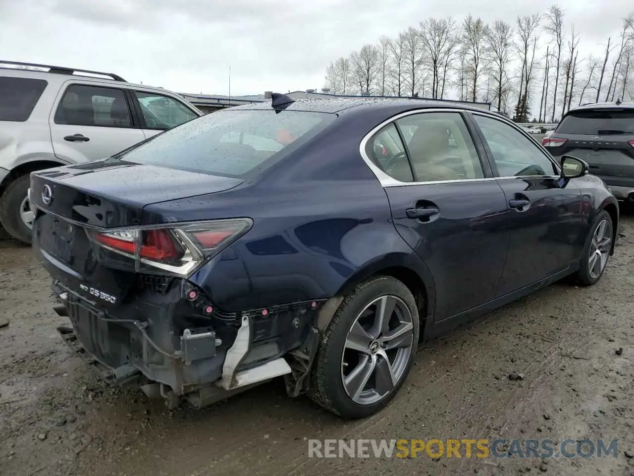 3 Photograph of a damaged car JTHCZ1BL9KA011073 LEXUS GS350 2019