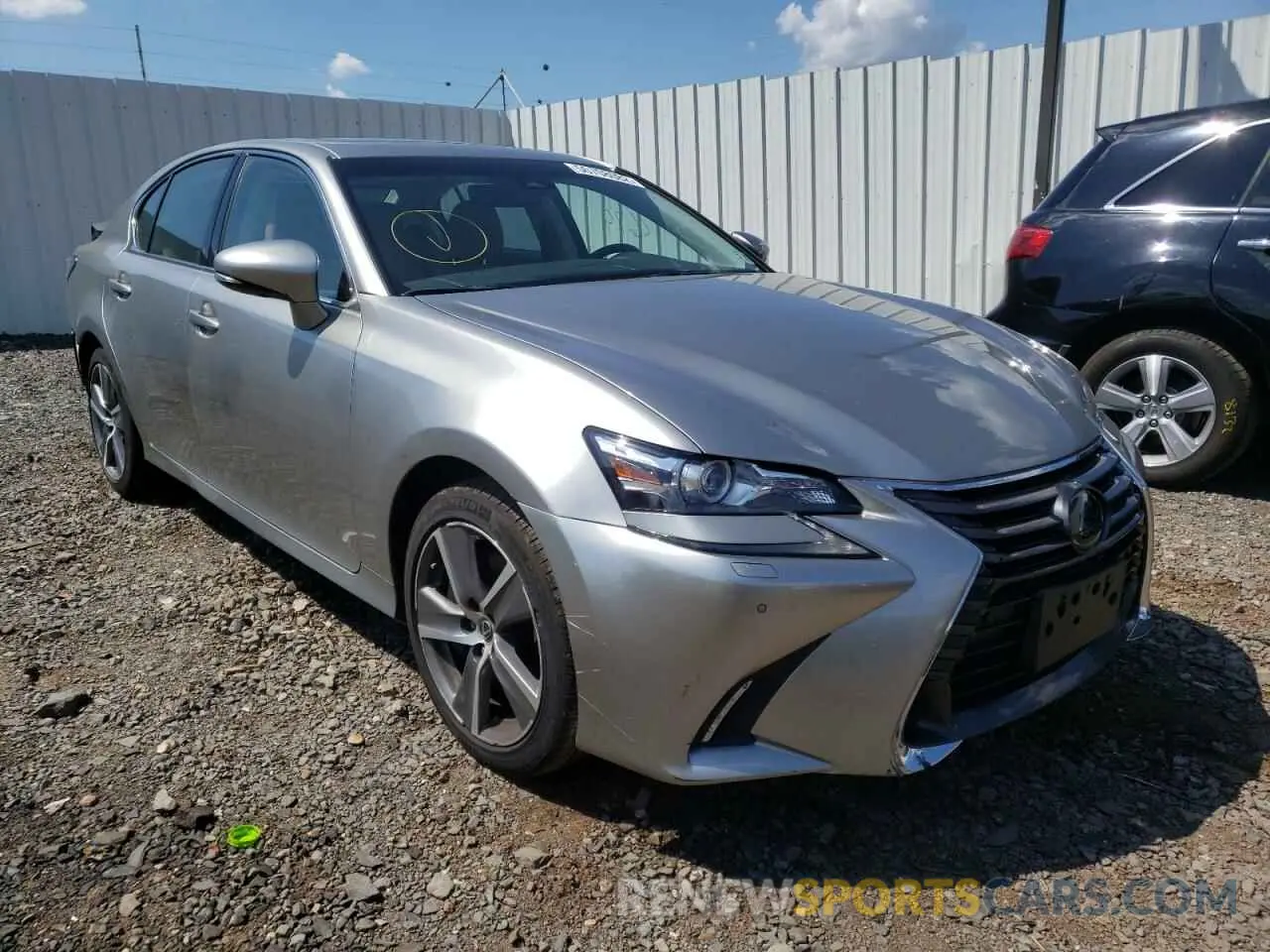 1 Photograph of a damaged car JTHFZ1CL4LA012743 LEXUS GS350 2020