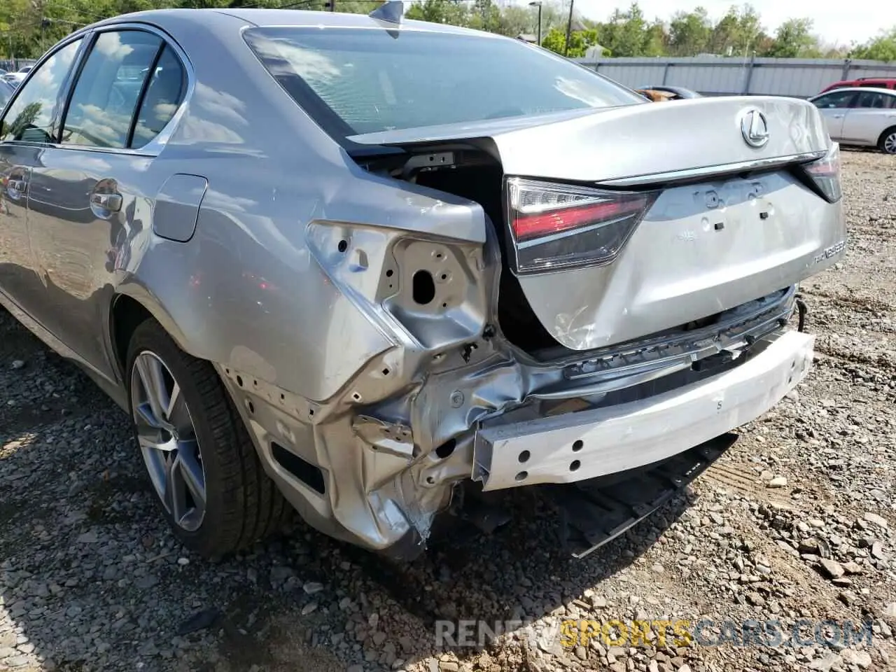 9 Photograph of a damaged car JTHFZ1CL4LA012743 LEXUS GS350 2020