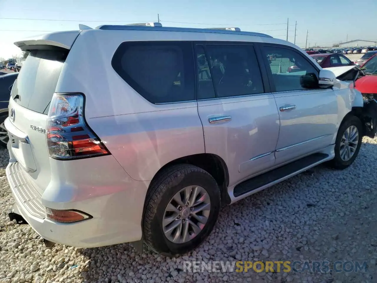 3 Photograph of a damaged car JTJBM7FX0K5210465 LEXUS GX 2019