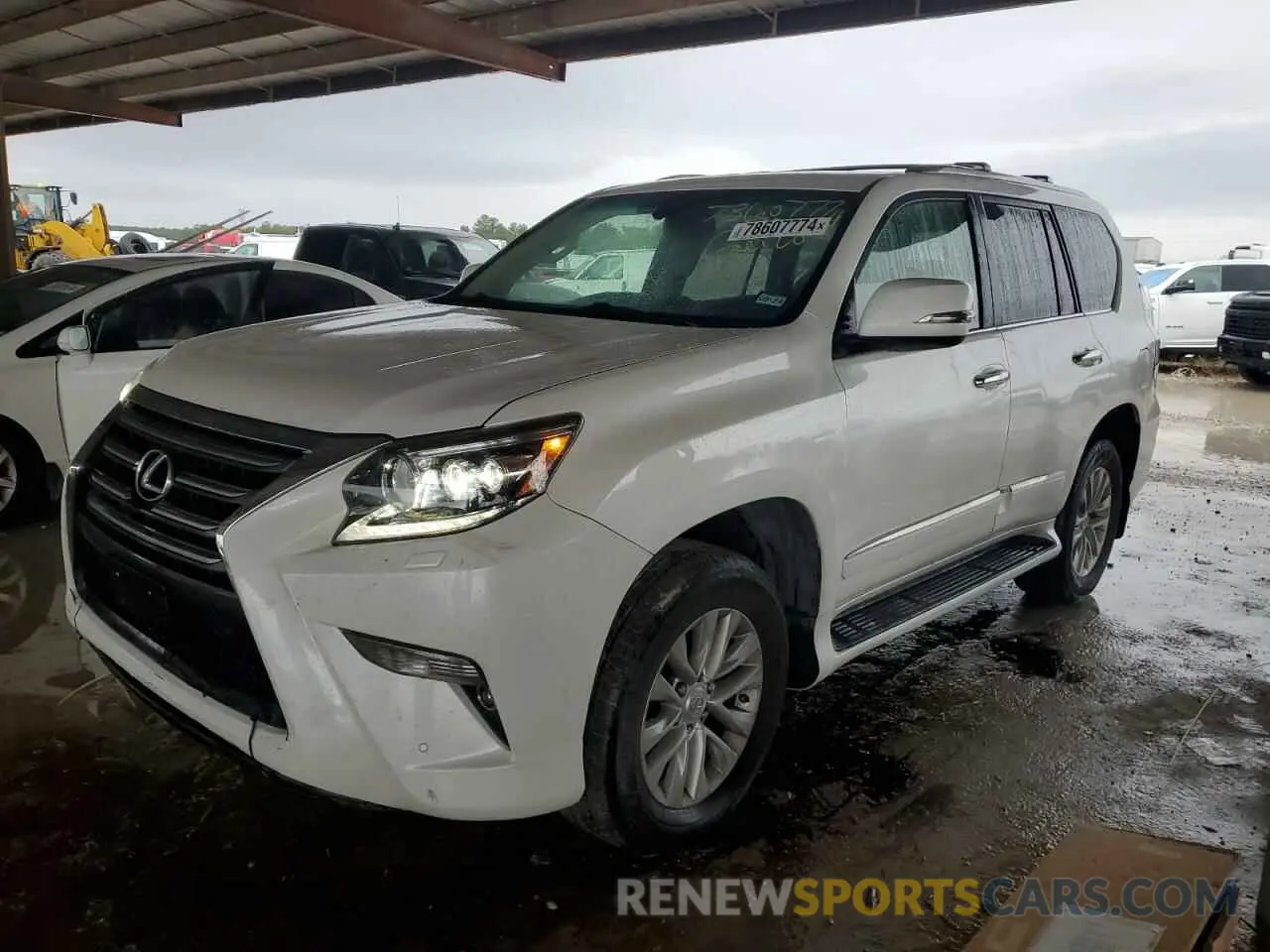 1 Photograph of a damaged car JTJBM7FX0K5232059 LEXUS GX 2019