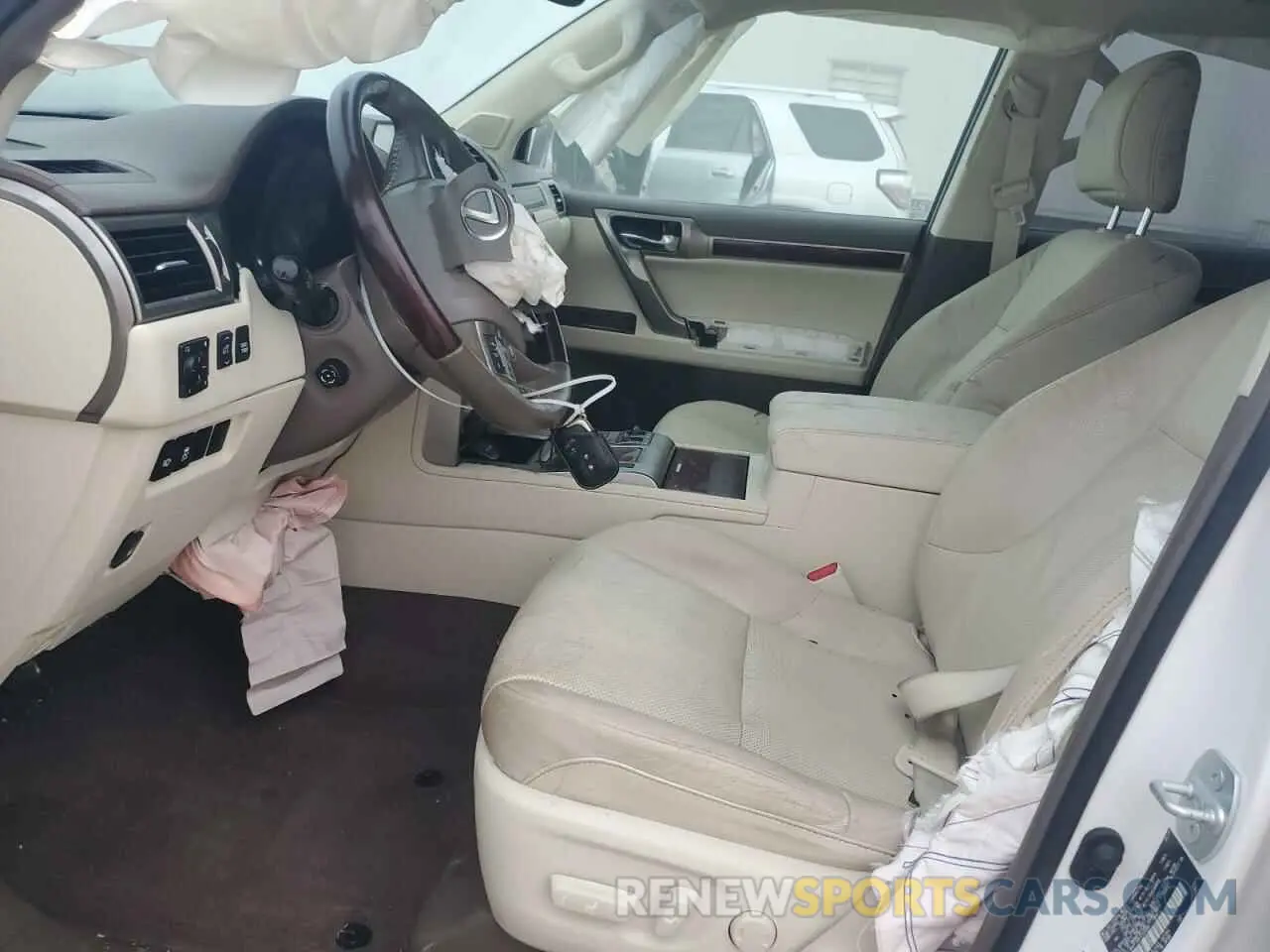 7 Photograph of a damaged car JTJBM7FX0K5233938 LEXUS GX 2019
