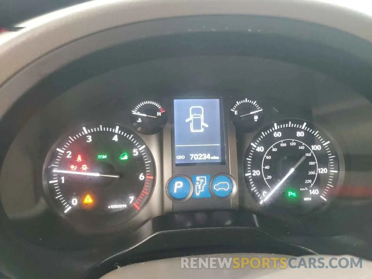 9 Photograph of a damaged car JTJBM7FX0K5233938 LEXUS GX 2019