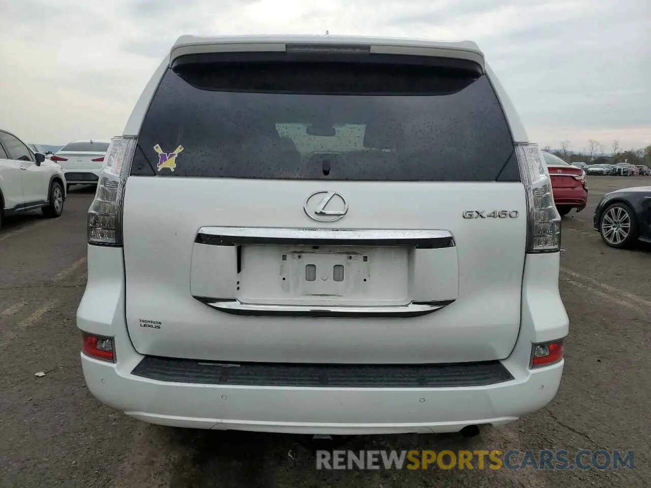 6 Photograph of a damaged car JTJBM7FX0K5235382 LEXUS GX 2019