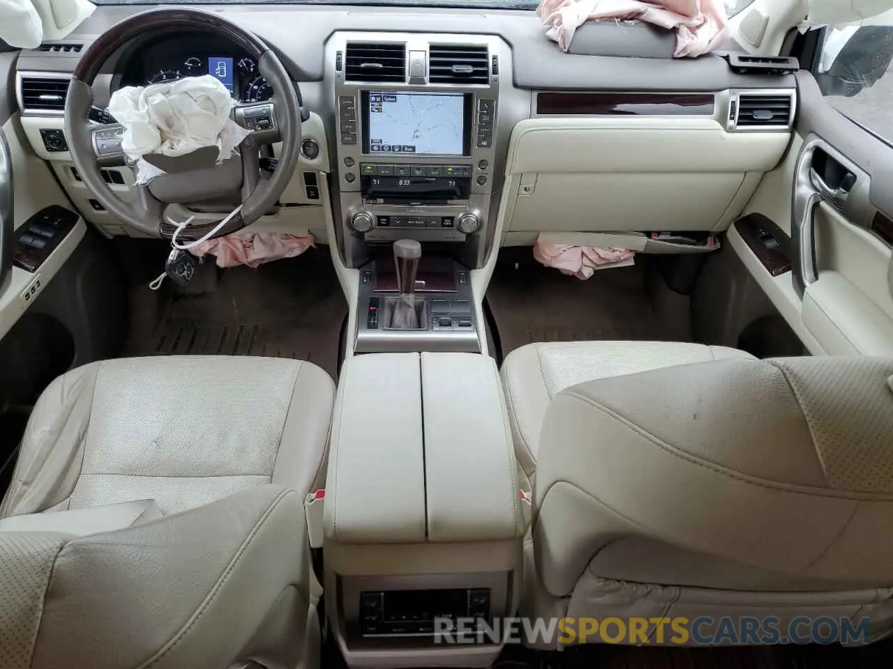 8 Photograph of a damaged car JTJBM7FX0K5235382 LEXUS GX 2019