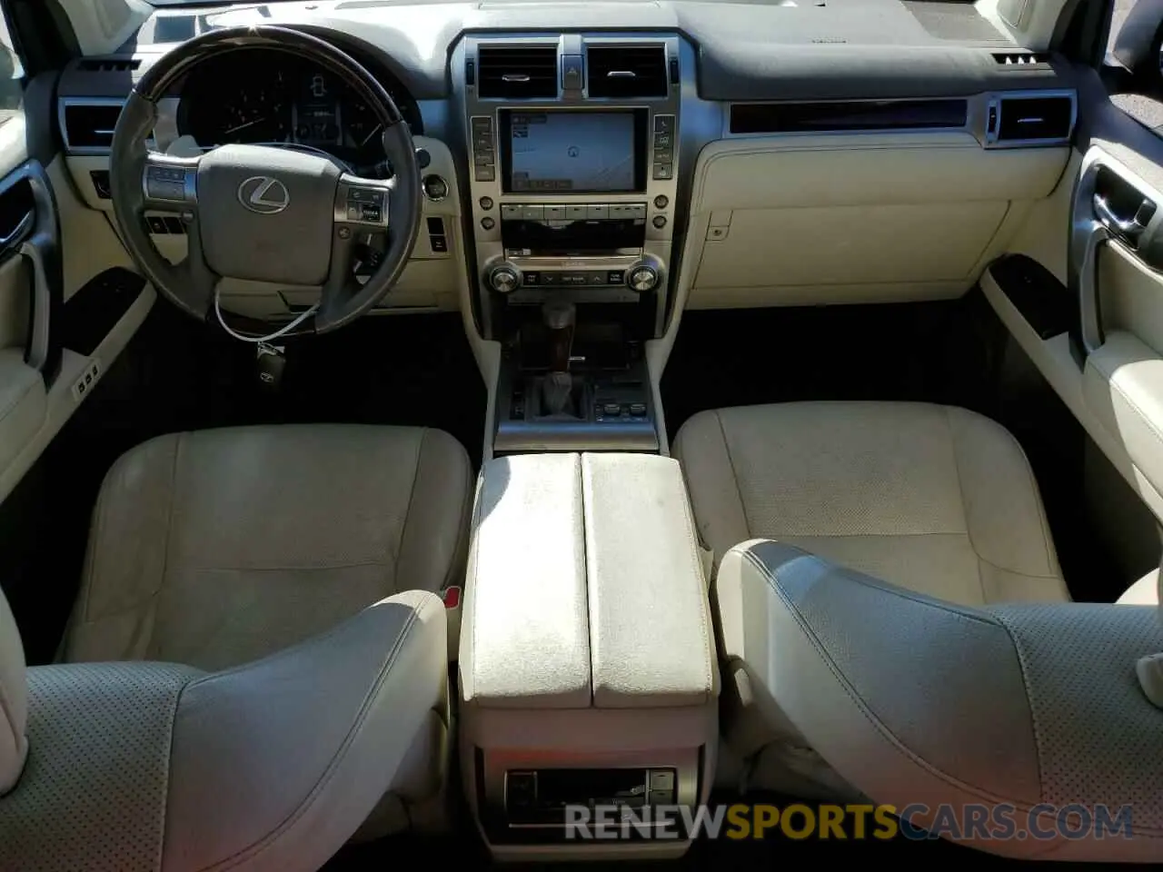 8 Фотография поврежденного автомобиля JTJBM7FX1K5218333 LEXUS GX 2019
