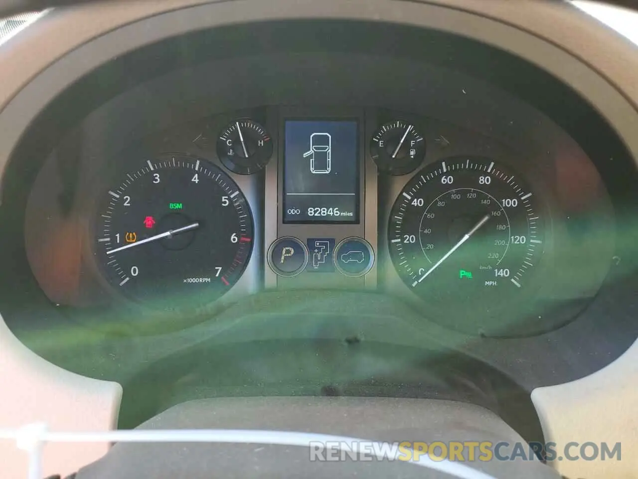 9 Фотография поврежденного автомобиля JTJBM7FX1K5218333 LEXUS GX 2019