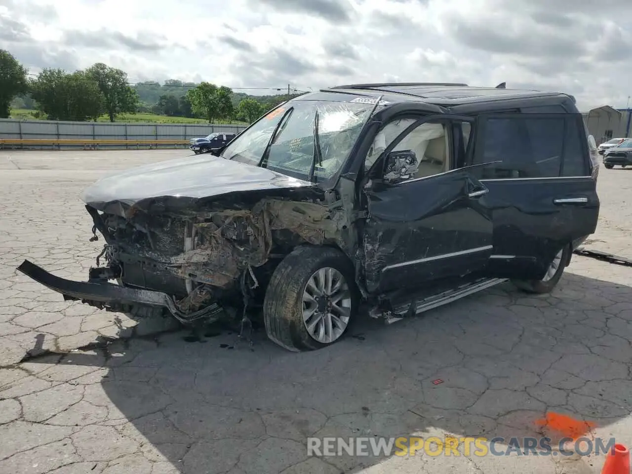 1 Photograph of a damaged car JTJBM7FX1K5237724 LEXUS GX 2019