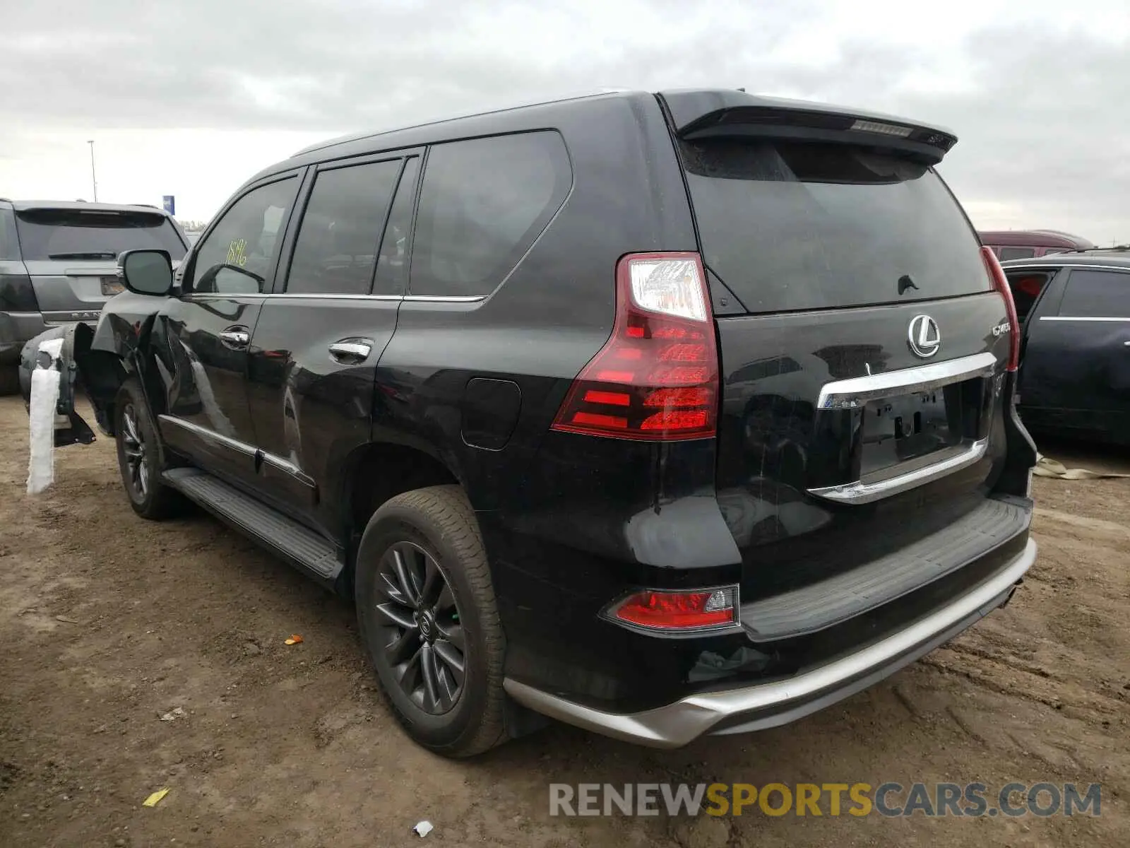 3 Photograph of a damaged car JTJBM7FX2K5233343 LEXUS GX 2019