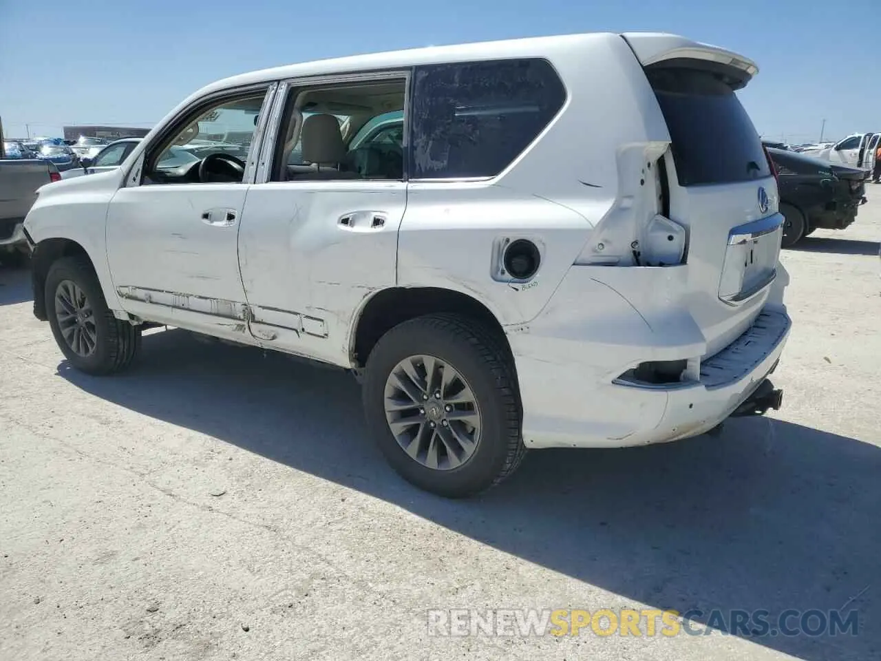 2 Фотография поврежденного автомобиля JTJBM7FX2K5236324 LEXUS GX 2019