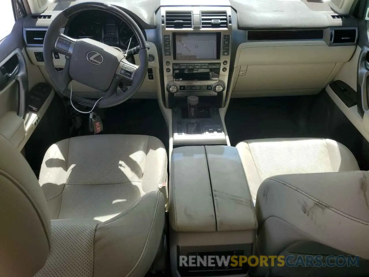 8 Фотография поврежденного автомобиля JTJBM7FX2K5236324 LEXUS GX 2019