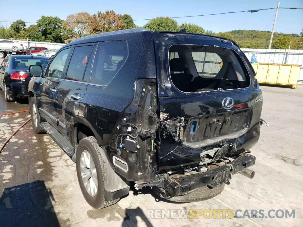 3 Фотография поврежденного автомобиля JTJBM7FX3K5219208 LEXUS GX 2019