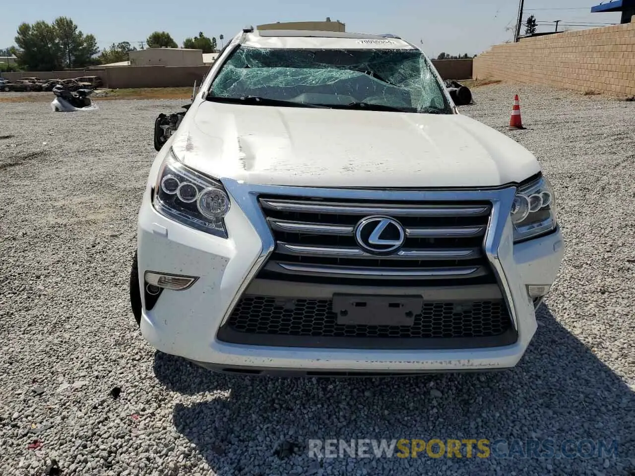 5 Фотография поврежденного автомобиля JTJBM7FX3K5228233 LEXUS GX 2019