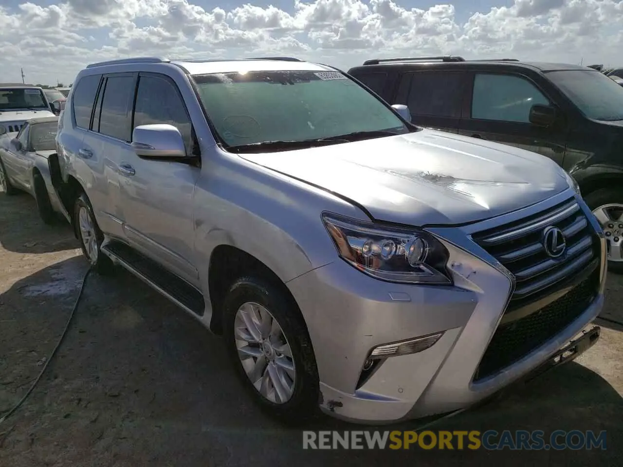 1 Фотография поврежденного автомобиля JTJBM7FX4K5210923 LEXUS GX 2019